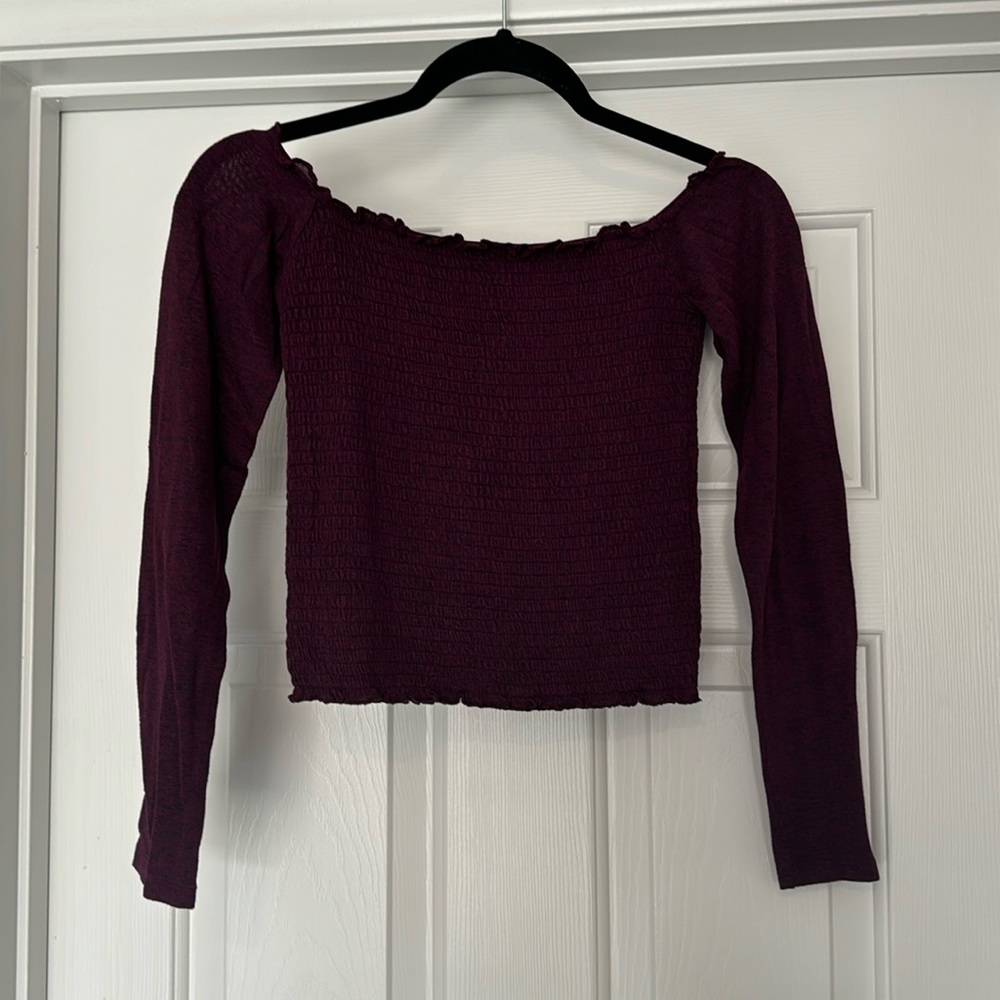 Hollister Long Sleeved Crop Top